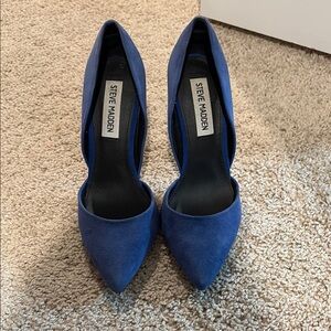 Steve Madden Royal Blue Heels